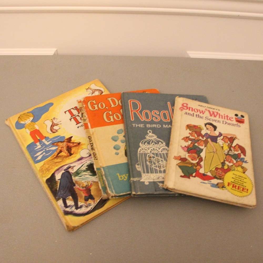 4 Vintage Children Books 1961, 1962 & 1973